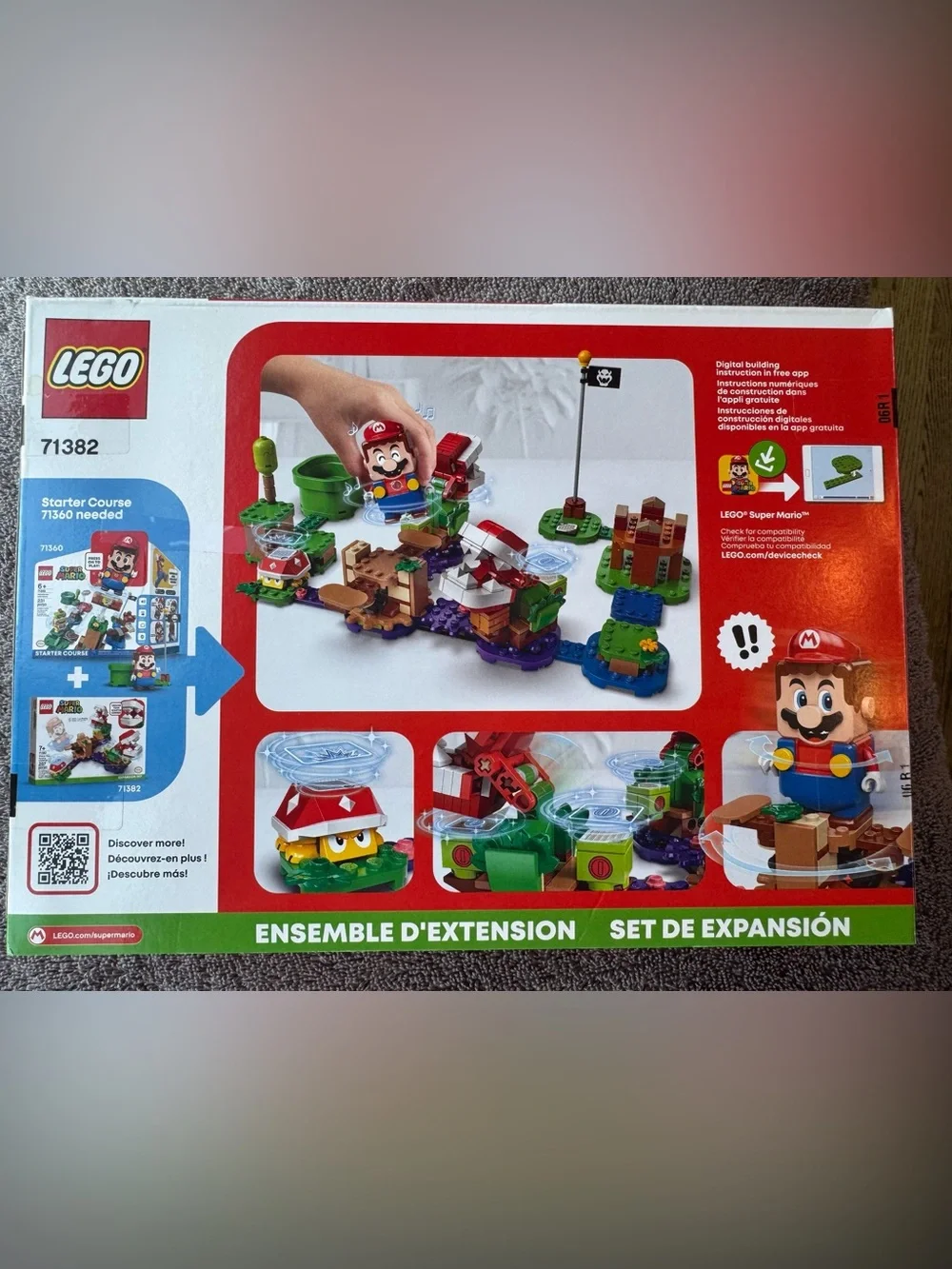 Lego Super Mario - Piranha Plant Puzzling Challenge - Expansion Set